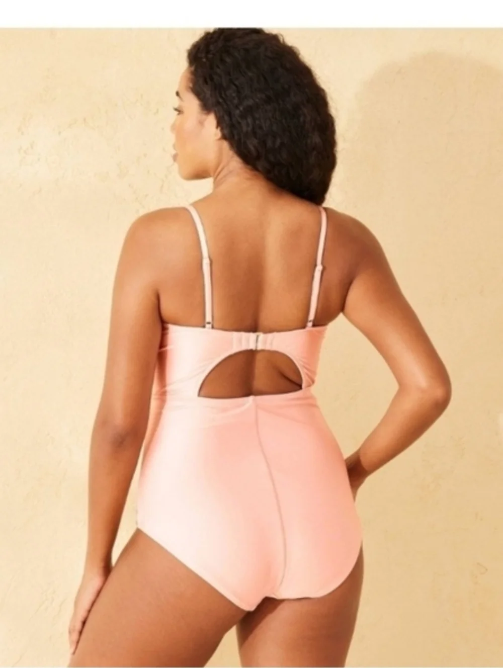 Shade & Shore Women's Cut Out One Piece Swimsuit Tummy Control Medium Seat Cover
